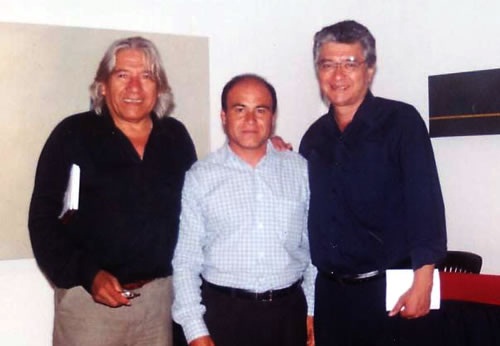 Gerardo Chávez (izq) y José Watanabe (der)